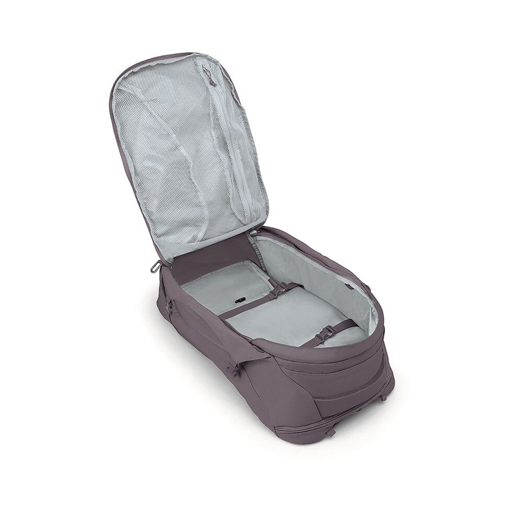 Osprey Fairview 40 Travel Pack zaino da viaggio donna da 40L con cinghie di compressione StraightJacket schienale regolabile e maniglia laterale per trekking e bagaglio a mano