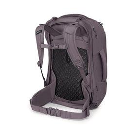 Osprey Fairview 40 Travel Pack zaino da viaggio donna da 40L con cinghie di compressione StraightJacket schienale regolabile e maniglia laterale per trekking e bagaglio a mano