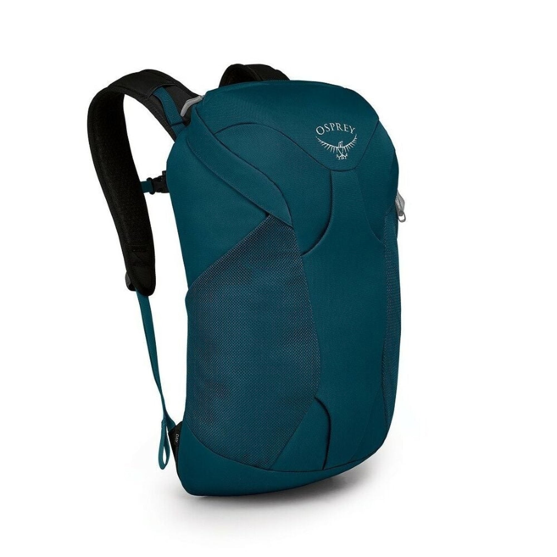 Osprey Farpoint Fairview Travel Daypack: Zaino da viaggio leggero da 15 litri progettato come modulo aggiuntivo o zaino giornaliero indipendente. Dispone di scomparto imbottito per laptop o sacca idrica, tasche esterne in rete e schienale traspirante. Compatibile con i modelli Farpoint e Fairview.