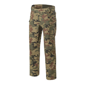 Pantaloni Helikon-Tex MBDU PL Woodland, vista frontale