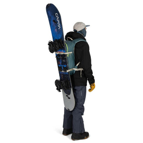Zaino da sci e snowboard Osprey Glade 20 da 20 litri, zaino idratazione compatibile e a basso profilo per attività invernali, con spallacci a contatto e cinghie regolabili, per l'attrezzatura da neve e sicurezza