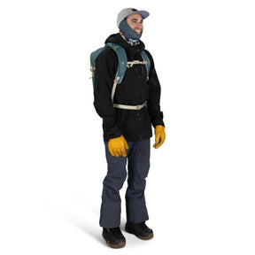 Zaino da sci e snowboard Osprey Glade 20 da 20 litri, zaino idratazione compatibile e a basso profilo per attività invernali, con spallacci a contatto e cinghie regolabili, per l'attrezzatura da neve e sicurezza