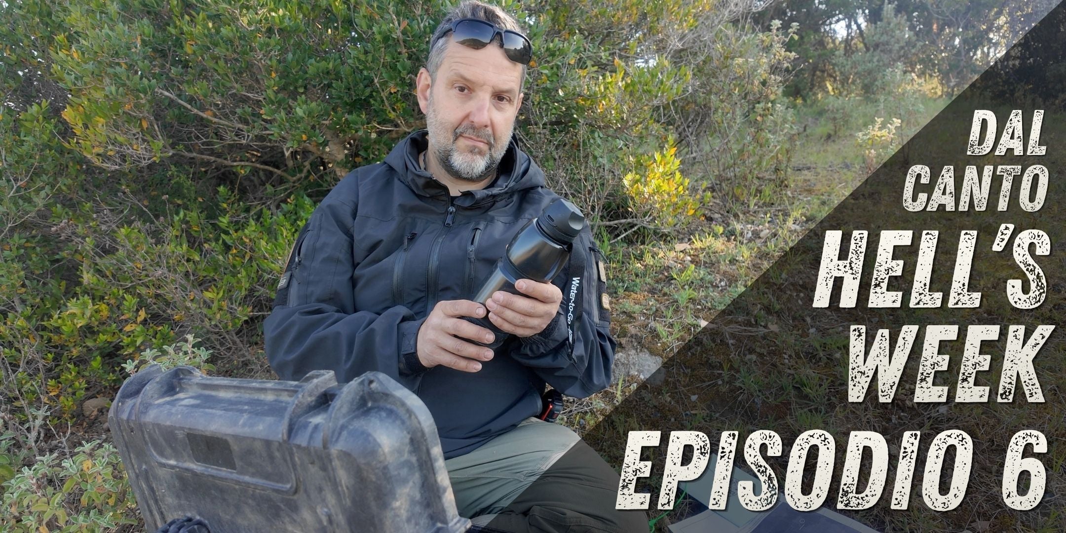 Dal Canto Hell's Week episodio 6 - Paolo di BackPacco alla prova sul campo con borraccia filtrante Water-to-Go
