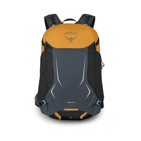 Osprey Hikelite 28 zaino da trekking da 28 litri con schienale ventilato AirSpeed in rete sospesa, tasca frontale shove-it, cintura imbottita con tasche, cinghie di compressione e copertura antipioggia integrata. Zaino tecnico per escursionismo giornaliero e outdoor.