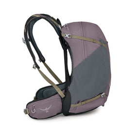 Osprey Hikelite 28 zaino da trekking da 28 litri con schienale ventilato AirSpeed in rete sospesa, tasca frontale shove-it, cintura imbottita con tasche, cinghie di compressione e copertura antipioggia integrata. Zaino tecnico per escursionismo giornaliero e outdoor.