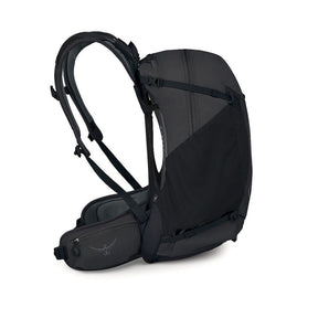Osprey Hikelite 28 zaino da trekking da 28 litri con schienale ventilato AirSpeed in rete sospesa, tasca frontale shove-it, cintura imbottita con tasche, cinghie di compressione e copertura antipioggia integrata. Zaino tecnico per escursionismo giornaliero e outdoor.