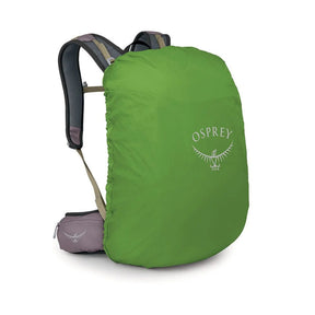 Osprey Hikelite 28 zaino da trekking da 28 litri con schienale ventilato AirSpeed in rete sospesa, tasca frontale shove-it, cintura imbottita con tasche, cinghie di compressione e copertura antipioggia integrata. Zaino tecnico per escursionismo giornaliero e outdoor.