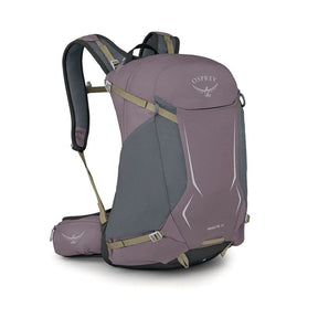Osprey Hikelite 28 zaino da trekking da 28 litri con schienale ventilato AirSpeed in rete sospesa, tasca frontale shove-it, cintura imbottita con tasche, cinghie di compressione e copertura antipioggia integrata. Zaino tecnico per escursionismo giornaliero e outdoor.