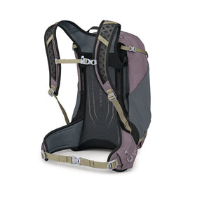 Osprey Hikelite 28 zaino da trekking da 28 litri con schienale ventilato AirSpeed in rete sospesa, tasca frontale shove-it, cintura imbottita con tasche, cinghie di compressione e copertura antipioggia integrata. Zaino tecnico per escursionismo giornaliero e outdoor.