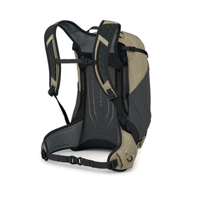 Osprey Hikelite 28 zaino da trekking da 28 litri con schienale ventilato AirSpeed in rete sospesa, tasca frontale shove-it, cintura imbottita con tasche, cinghie di compressione e copertura antipioggia integrata. Zaino tecnico per escursionismo giornaliero e outdoor.