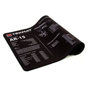 TEKMAT | AR - 15 ULTRA PREMIUM GUN CLEANING MAT - Tappetino per manutenzione armi - BackPacco - BP-TEKMAT-R44-AR15