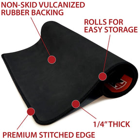 TEKMAT | AR - 15 ULTRA PREMIUM GUN CLEANING MAT - Tappetino per manutenzione armi - BackPacco - BP-TEKMAT-R44-AR15