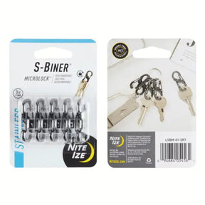 NITE IZE | S-BINER MICROLOCK - Moschettone portachiavi