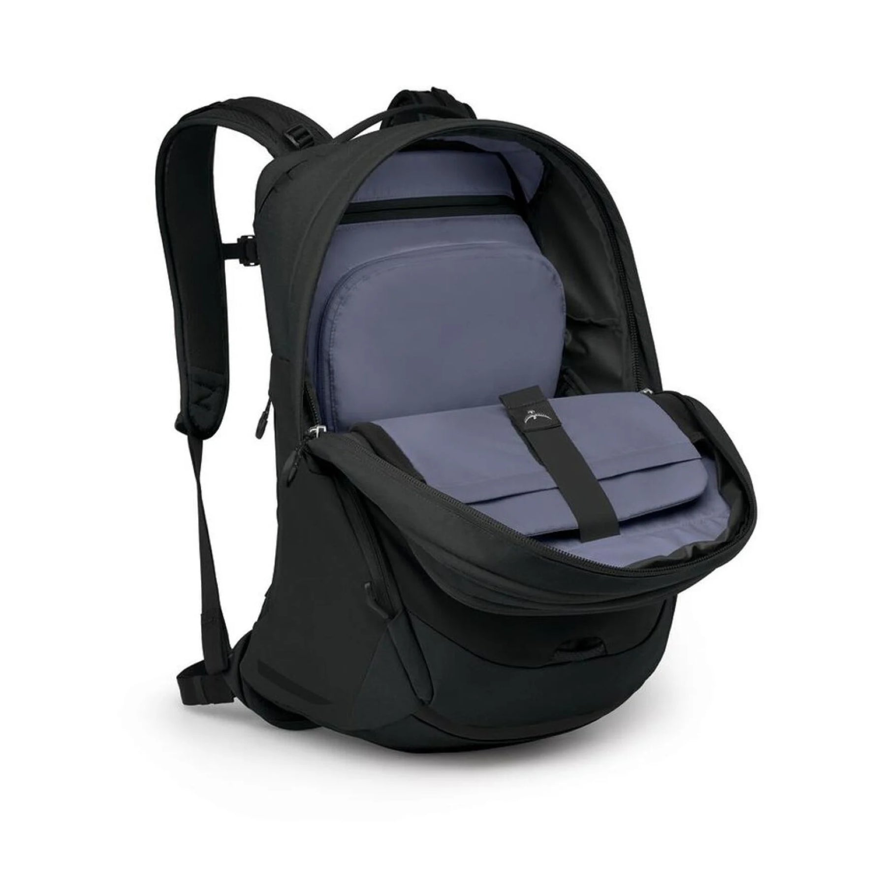 Zaino Osprey Metron AirSpeed 34 litri, zaino da ciclismo e pendolarismo con pannello dorsale AirSpeed ventilato per laptop e attrezzatura, su backpacco.it