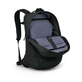 Zaino Osprey Metron AirSpeed 34 litri, zaino da ciclismo e pendolarismo con pannello dorsale AirSpeed ventilato per laptop e attrezzatura, su backpacco.it
