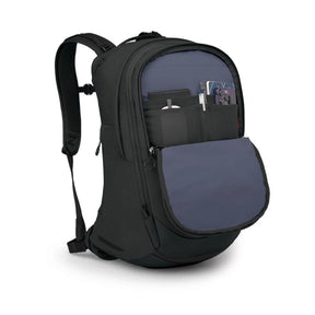 Zaino Osprey Metron AirSpeed 34 litri, zaino da ciclismo e pendolarismo con pannello dorsale AirSpeed ventilato per laptop e attrezzatura, su backpacco.it