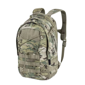 Helikon-Tex EDC Backpack zaino compatto da 24 litri in Cordura con passanti MOLLE PALS, cordino elastico frontale e pannello a strappo, ideale per porto quotidiano, escursionismo e outdoor.