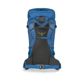 Osprey Mutant 52: Zaino da alpinismo e spedizione da 52 litri. Progettato per l'uso tecnico su ghiaccio e roccia con sistema di trasporto piccozze Dual ToolLock, pannello posteriore antineve e fibbie adatte all'uso con guanti. Struttura leggera e resistente per ascese alpine impegnative in ogni stagione.