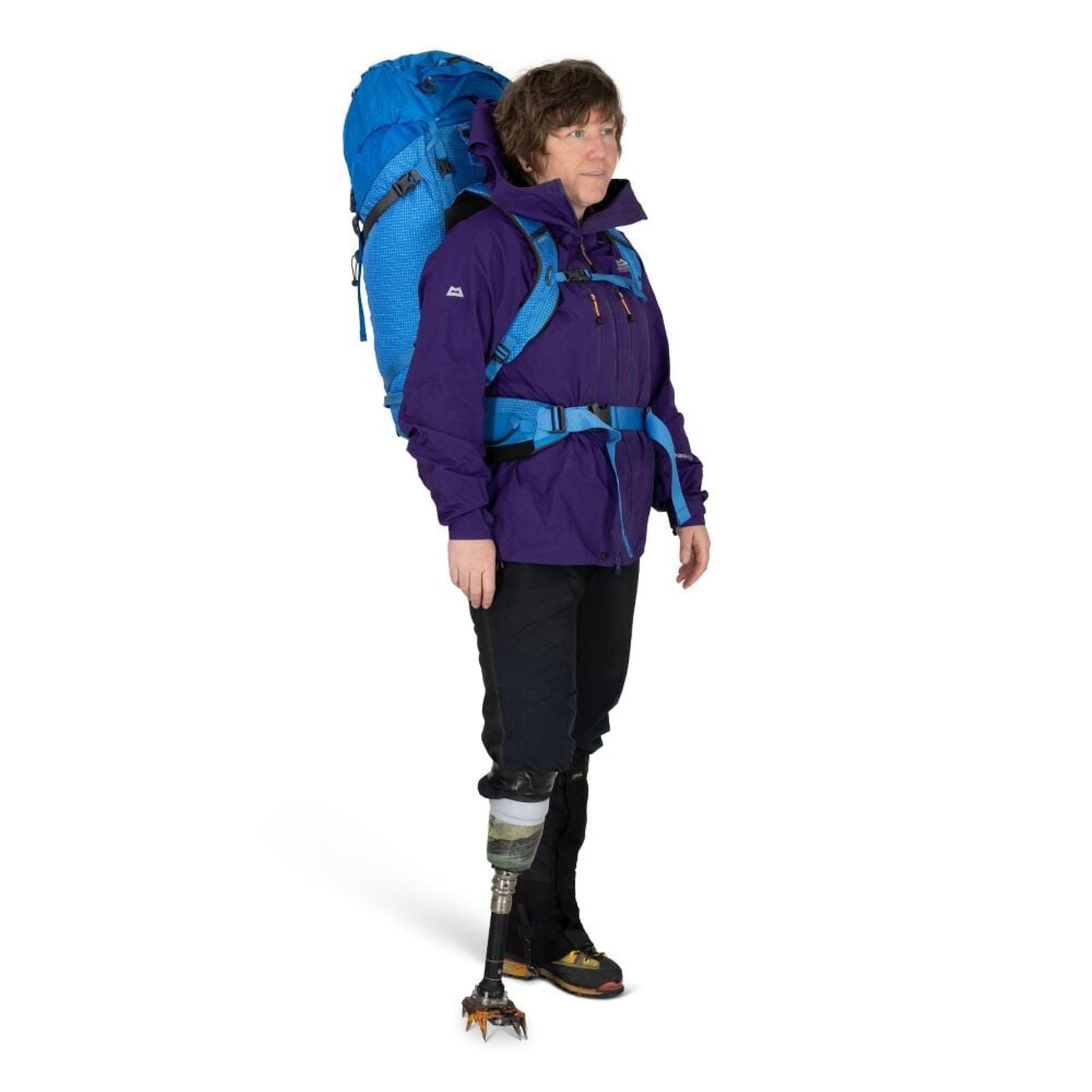 Osprey Mutant 52: Zaino da alpinismo e spedizione da 52 litri. Progettato per l'uso tecnico su ghiaccio e roccia con sistema di trasporto piccozze Dual ToolLock, pannello posteriore antineve e fibbie adatte all'uso con guanti. Struttura leggera e resistente per ascese alpine impegnative in ogni stagione.