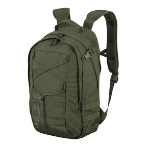 Helikon-Tex EDC Backpack zaino compatto da 24 litri in Cordura con passanti MOLLE PALS, cordino elastico frontale e pannello a strappo, ideale per porto quotidiano, escursionismo e outdoor.