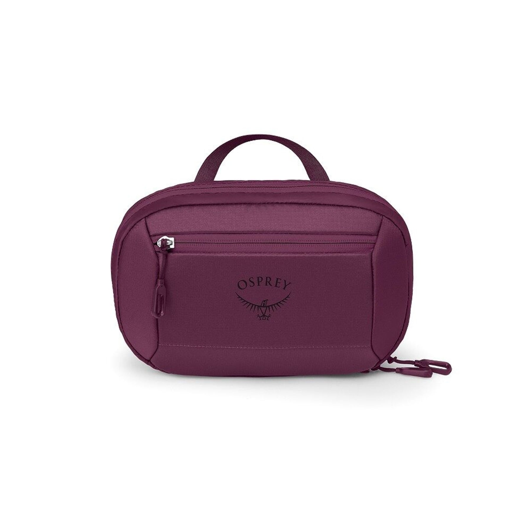 Osprey Ozone Powerhouse custodia imbottita organizer per cavi, power bank e accessori tecnologici con maniglia superiore e tasca frontale con zip, ideale per viaggi e uso quotidiano. 