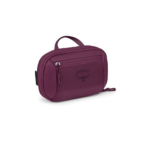 Osprey Ozone Powerhouse custodia imbottita organizer per cavi, power bank e accessori tecnologici con maniglia superiore e tasca frontale con zip, ideale per viaggi e uso quotidiano. 