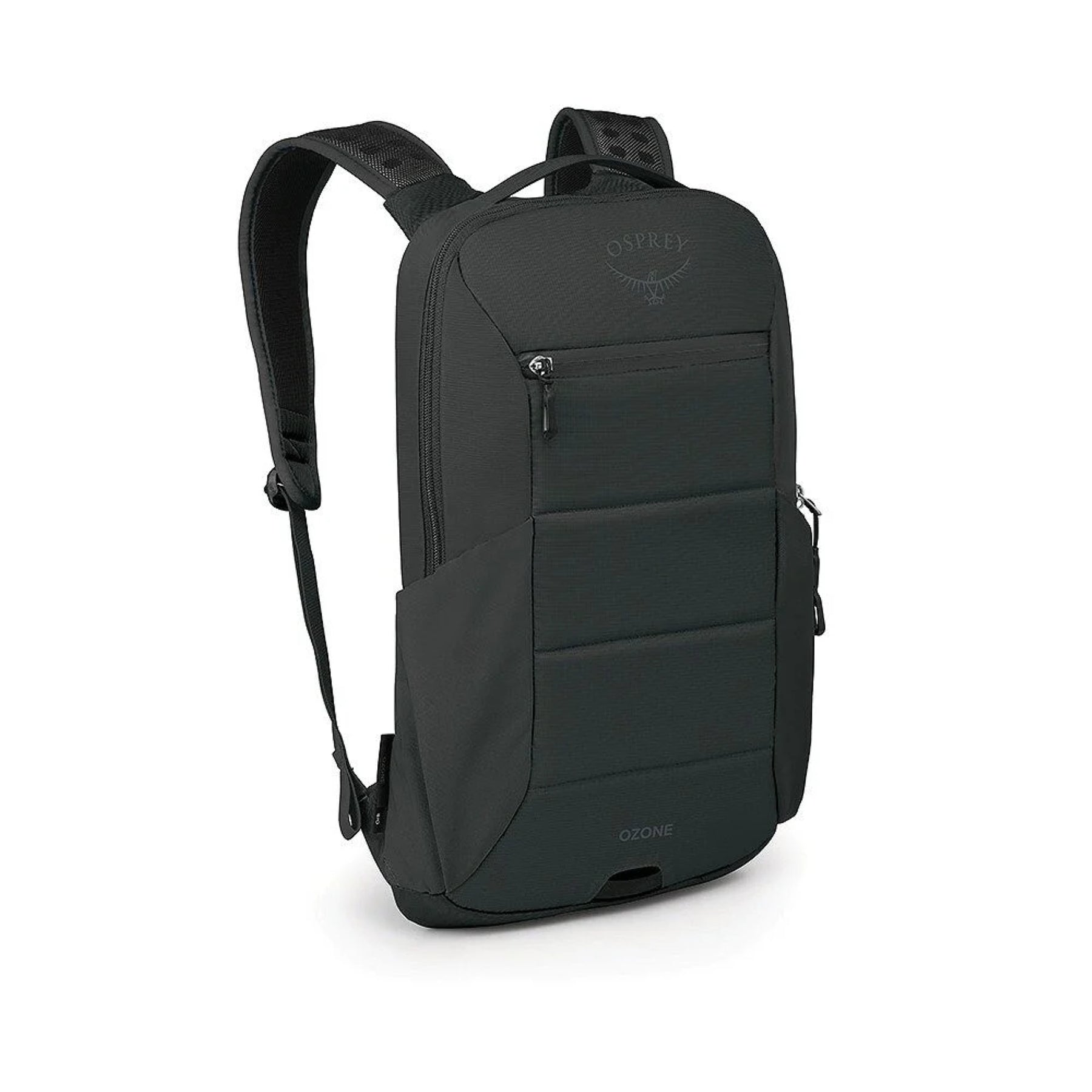 Osprey Ozone Slim Pack: Zaino da viaggio ultra-compatto da 10 litri con profilo sottile. Progettato per l'organizzazione essenziale, dispone di scomparto per laptop fino a 16 pollici e schienale AirScape traspirante. Realizzato in nylon riciclato ad alta resistenza.