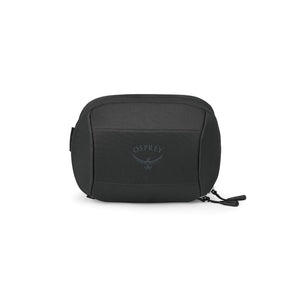 Osprey Ozone Toiletry Bag trousse da viaggio imbottita da 3 litri in nylon riciclato ripstop, dotata di scomparti interni in rete, gancio di sospensione integrato e rivestimento facile da pulire, ideale per organizzare accessori per l'igiene personale in valigia, hotel o campeggio.