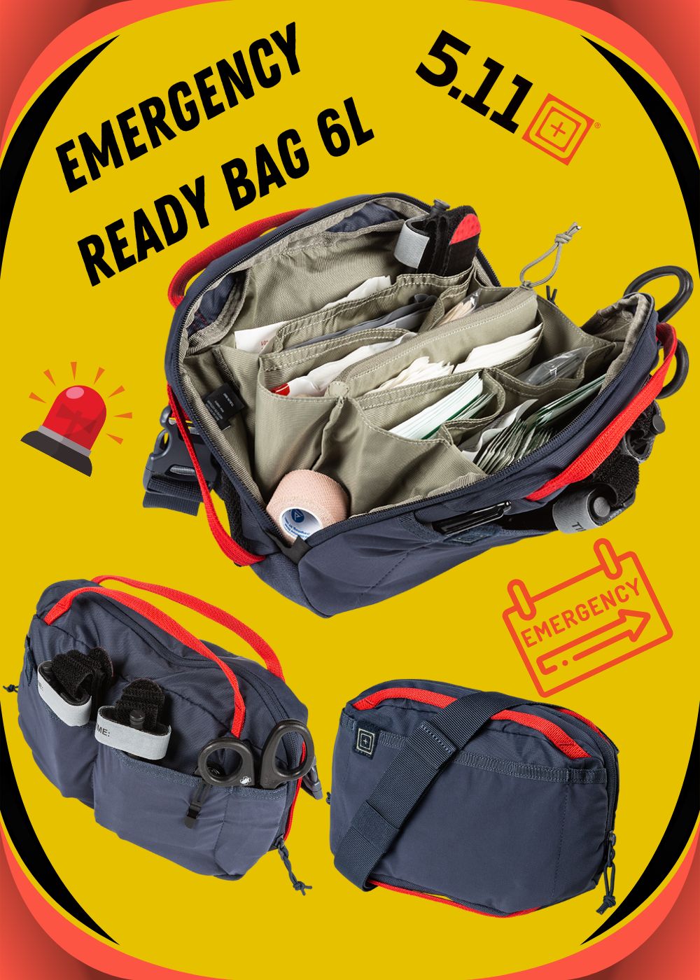 5.11 emergency ready bag