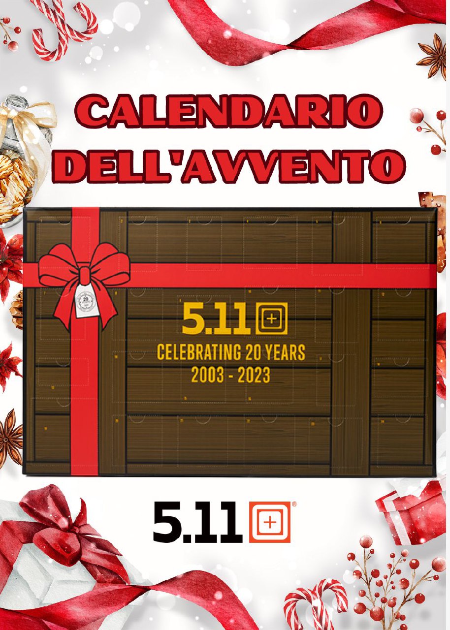 5.11 calendario dell'avvento 2023