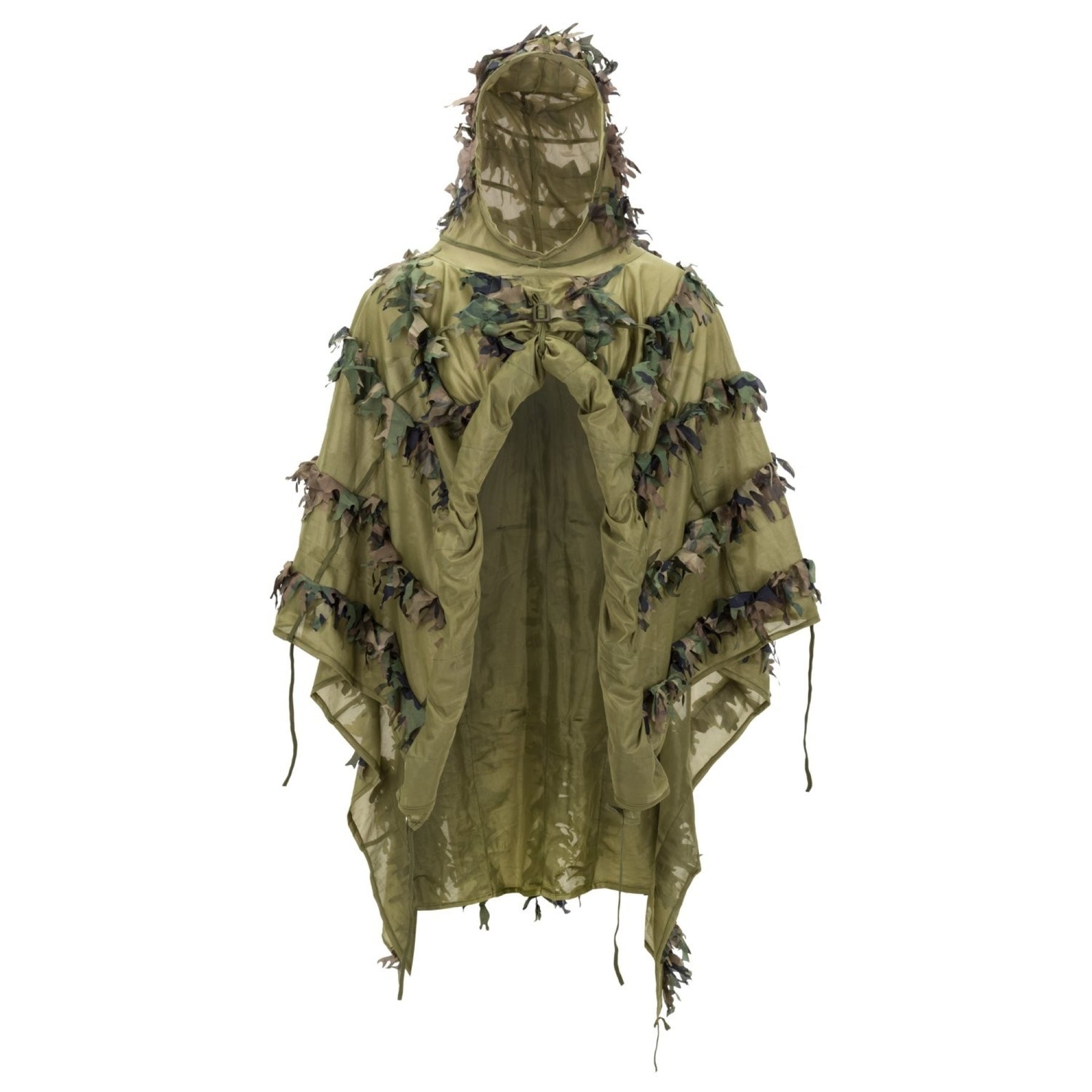 HELIKON-TEX | LEAF GHILLIE PONCHO - Poncho a rete con mimetismo 3D