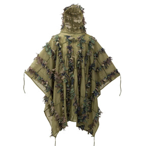 HELIKON-TEX | LEAF GHILLIE PONCHO - Poncho a rete con mimetismo 3D