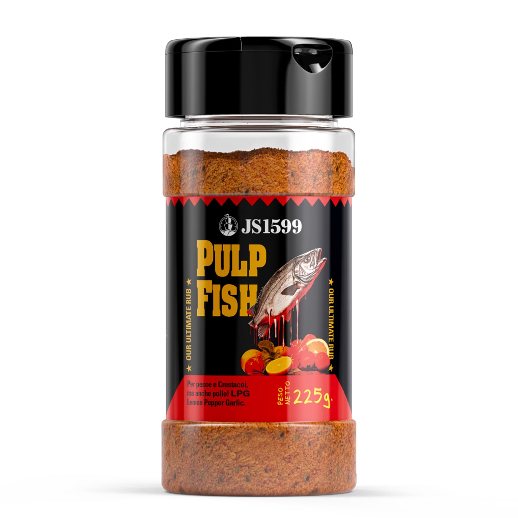 JS1599 | PULP FISH RUB - Pollo, frutti di mare, carne, pesce e verdure