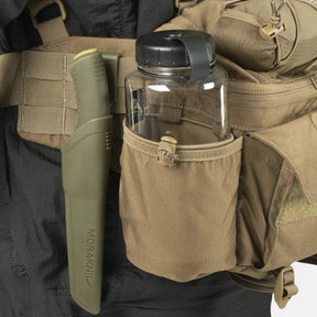 Marsupio tattico Helikon-Tex Foxtrot Mk2 Belt Rig da 6 litri in Cordura, con bretelle staccabili, cintura da 50 mm, tasche laterali e pannellatura MOLLE/PALS, dettaglio in uso