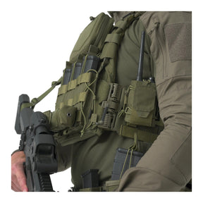 Fascia laterale Helikon-Tex Guardian Cummerbund Quick Release per plate carrier, con fibbie a sgancio rapido, pannellatura MOLLE/PALS e rete strutturale, fibbie a sgancio rapido