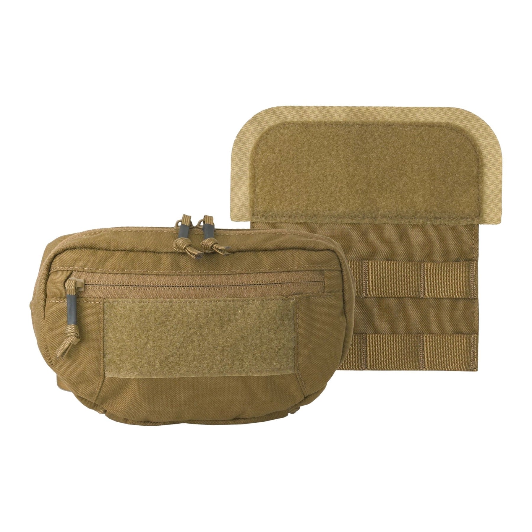 Tasca dangler Helikon-Tex Guardian in Cordura 500D per plate carrier, con organizer interno, cerniera a doppio cursore e pannellatura MOLLE/PALS, cerniera a doppio cursore