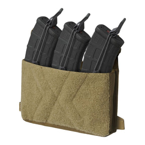 Pannello frontale Helikon-Tex Guardian Kangaroo Flap in Cordura per plate carrier, con tasca a scatola, superficie velcro e aggancio a due fibbie, tasca a scatola aperta