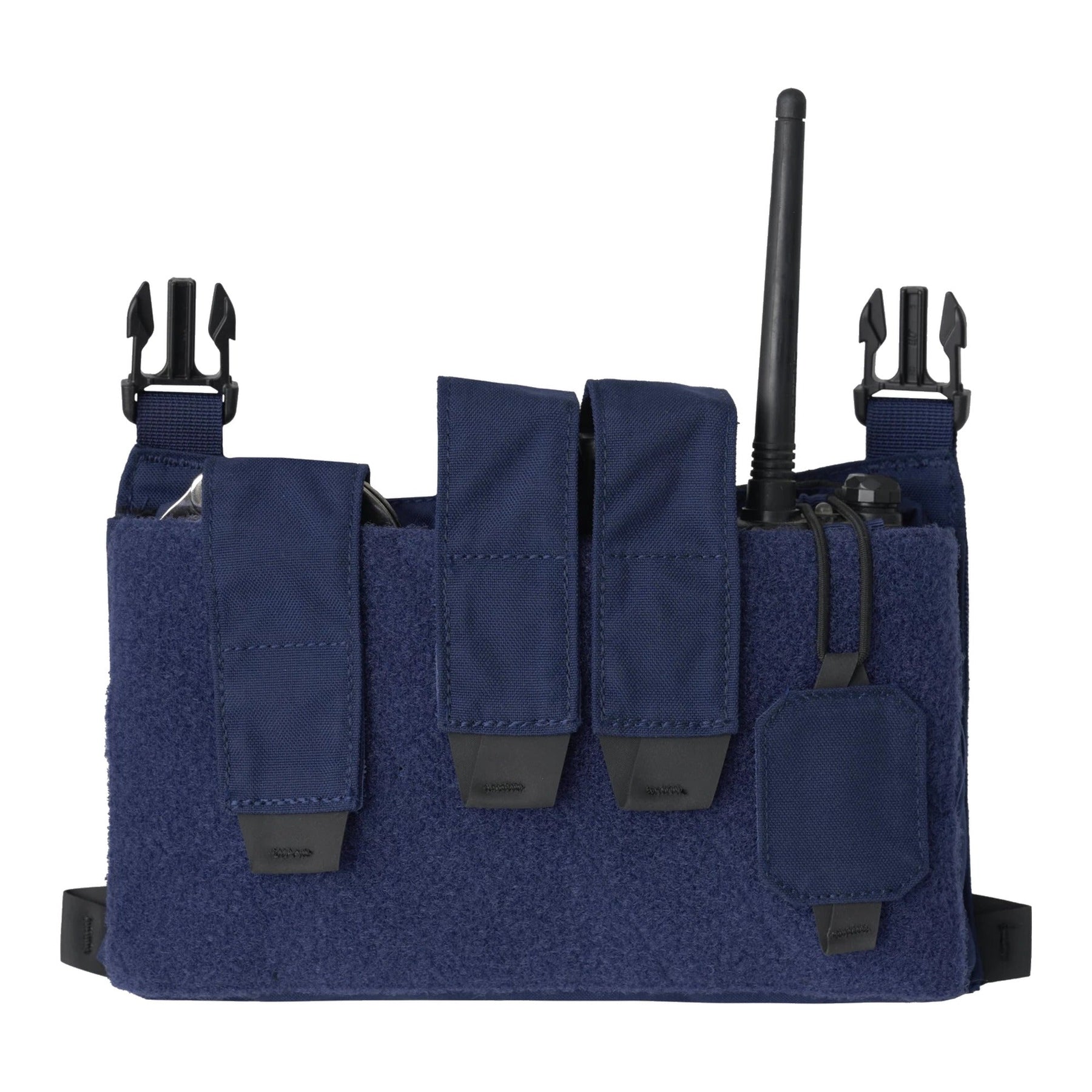 Pannello frontale Helikon-Tex Guardian Kangaroo Flap in Cordura per plate carrier, con tasca a scatola, superficie velcro e aggancio a due fibbie, superficie in velcro morbido