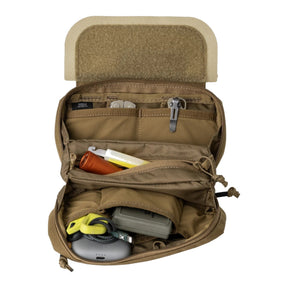 Tasca dangler Helikon-Tex Guardian in Cordura 500D per plate carrier, con organizer interno, cerniera a doppio cursore e pannellatura MOLLE/PALS, pannellatura MOLLE