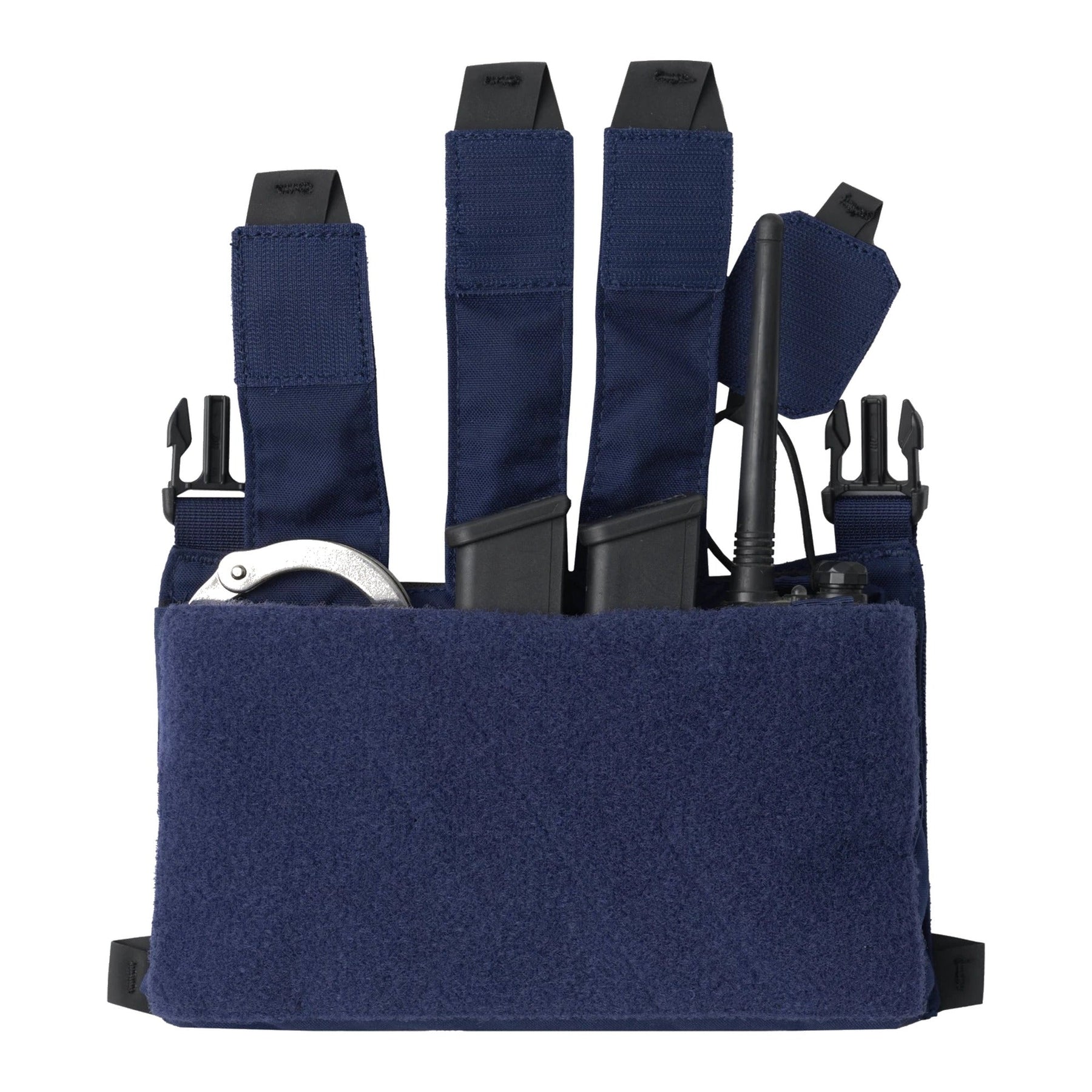 Pannello frontale Helikon-Tex Guardian Kangaroo Flap in Cordura per plate carrier, con tasca a scatola, superficie velcro e aggancio a due fibbie, tessuto e cuciture