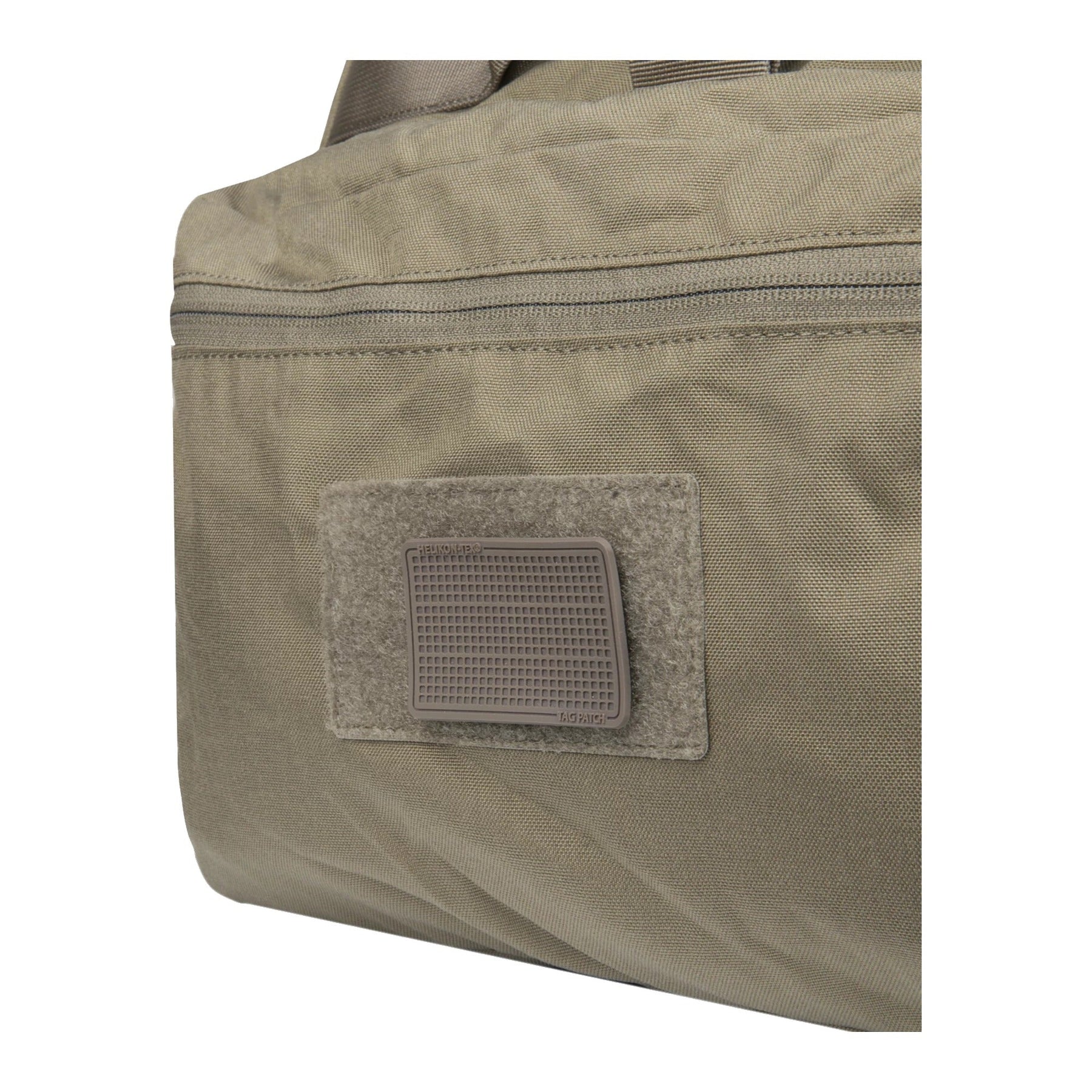 Borsone tattico Helikon-Tex Enlarged Urban Training Bag da 97,5 litri in Cordura 500D, comprimibile dentro una sua tasca, con tracolla imbottita e pannello velcro, tasche laterali