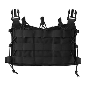 Pannello frontale Helikon-Tex Guardian Flap in Cordura porta caricatori per il Guardian Plate Carrier, con tre tasche, elastico di ritenuta e pannellatura MOLLE/PALS, colore Black
