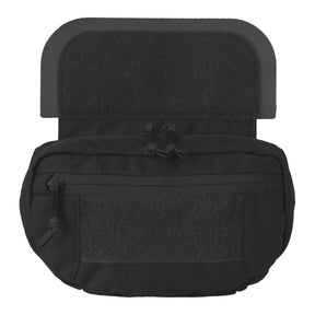Tasca dangler Helikon-Tex Guardian in Cordura 500D per plate carrier, con organizer interno, cerniera a doppio cursore e pannellatura MOLLE/PALS, colore Black