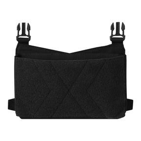 Pannello frontale Helikon-Tex Guardian Kangaroo Flap in Cordura per plate carrier, con tasca a scatola, superficie velcro e aggancio a due fibbie, colore Black