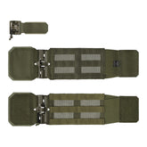 Fascia laterale Helikon-Tex Guardian Cummerbund Quick Release per plate carrier, con fibbie a sgancio rapido, pannellatura MOLLE/PALS e rete strutturale, colore OD Green