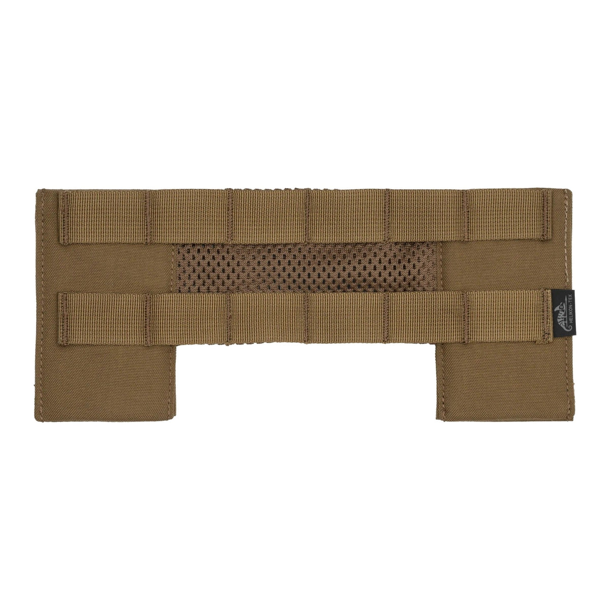 Pannello MOLLE Helikon-Tex Guardian Chest Panel in Cordura per chest rig, con cinghia pettorale integrata e retina in poliestere, colore Coyote