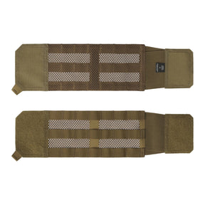 Fascia laterale Helikon-Tex Guardian Cummerbund per plate carrier, con pannellatura MOLLE/PALS, pannello scheletrico in Hypalon e rete strutturale, colore Coyote