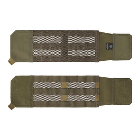 Fascia laterale Helikon-Tex Guardian Cummerbund per plate carrier, con pannellatura MOLLE/PALS, pannello scheletrico in Hypalon e rete strutturale, colore Adaptive Green