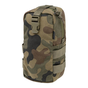 Tasca universale Helikon-Tex Guardian Multi Pouch in Cordura con aggancio MOLLE/PALS, per borraccia, radio grande o equipaggiamento vario, colore PL Woodland