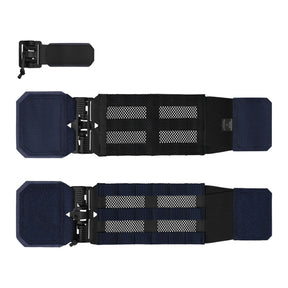 Fascia laterale Helikon-Tex Guardian Cummerbund Quick Release per plate carrier, con fibbie a sgancio rapido, pannellatura MOLLE/PALS e rete strutturale, colore Sentinel Blue